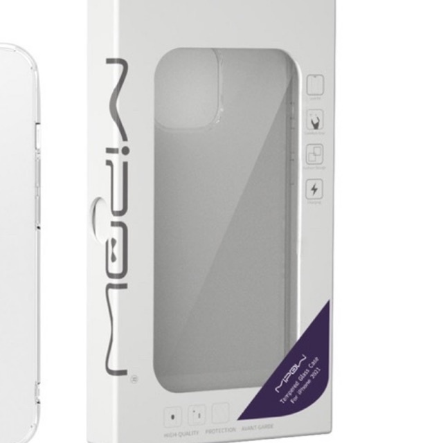 ỐP LƯNG MIPOW TEMPERED GLASS IP 12 MINI I IP 12 I 12 PR0 I 12 PR0MAX | 13 | 13 Pr0 | 13 Pr0max (TRANSPARENT)