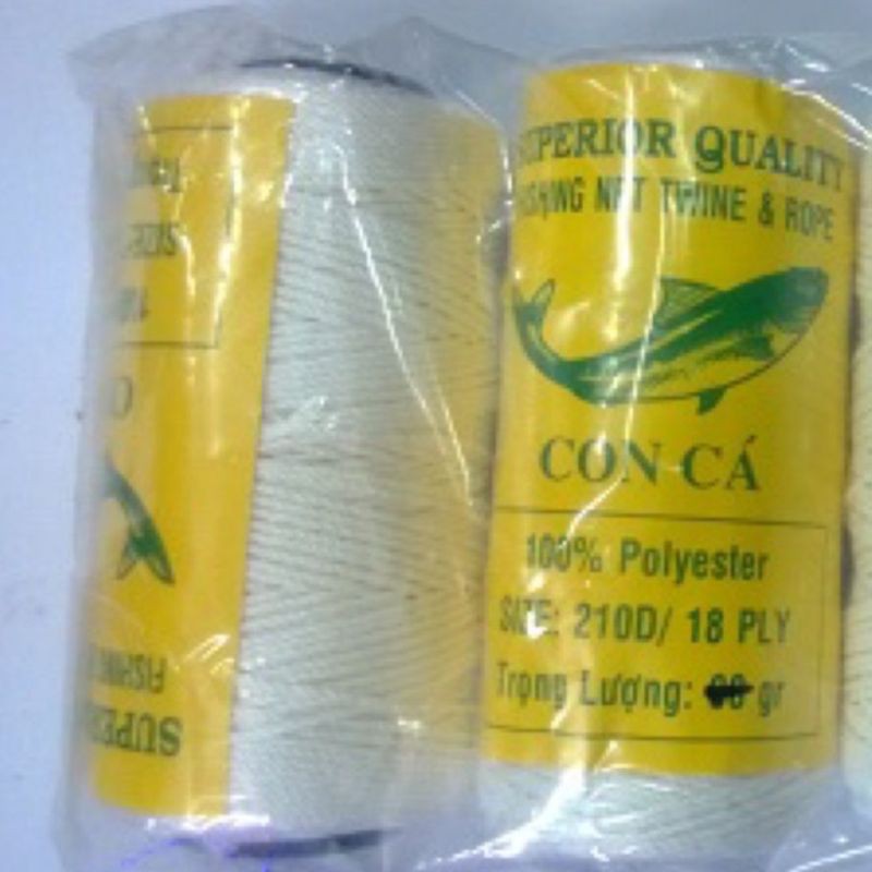 Dây Nhợ Trắng Xây Dựng - Thả Diều - Câu Cá (3 Size)