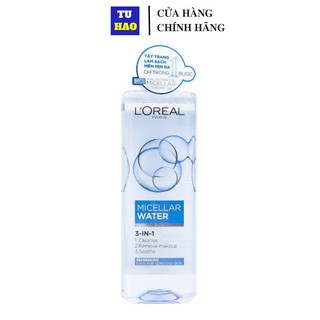 Nước Tẩy Trang Tươi Mát Loreal Paris 3-in-1 Micellar Water (400ml)