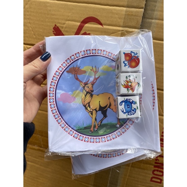Bộ Bầu Cua Cá Cọp Tôm Cá
