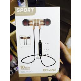 [Mua 1 tặng 1 -BH 3 tháng] Tai Nghe Bluetooth BT22 - Nhét Tai Bluetooth Thể Thao