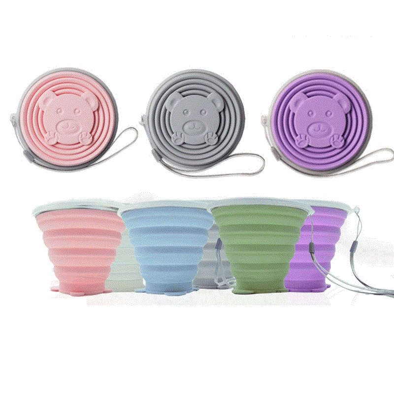 Cốc Nước Gấp Gọn Silicone