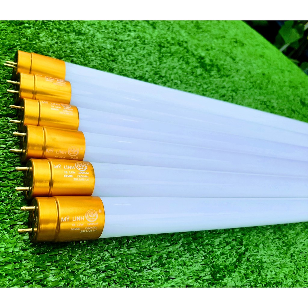 Combo 4 bóng đèn Led tuýp 1m2 (1.2m) ánh sáng trắng 45W, phủ sáng rộng