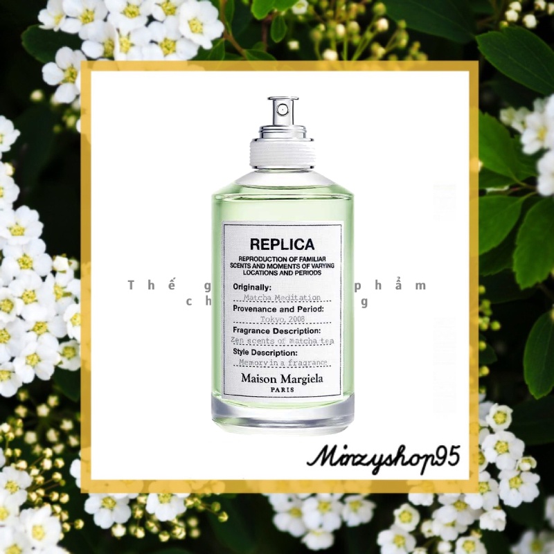 Nước hoa unisex 𝐑𝐄𝐏𝐋𝐈𝐂𝐀 Matcha Meditation 5ml/10ml/20ml ®️