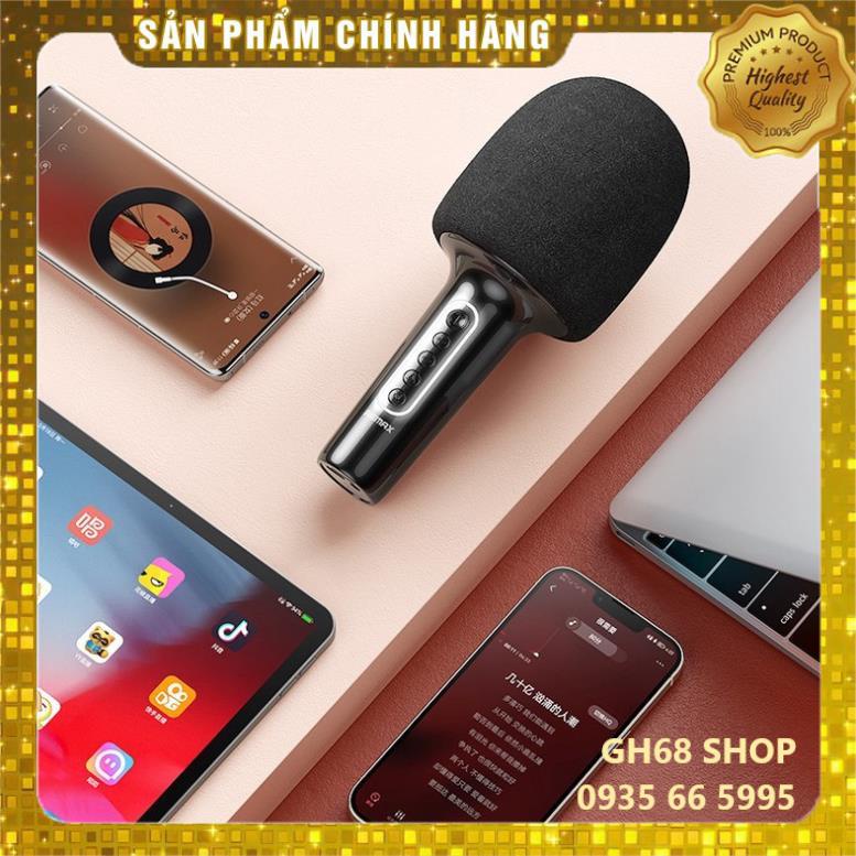 (Mới)Micro Karaoke 2022 không dây thông minh Remax K07 hỗ trợ trí tuệ nhân tạo