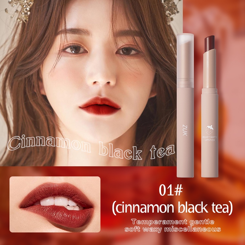 Son môi Pudaier mềm mịn như nhung với 6 màu sắc tùy chọn 30g