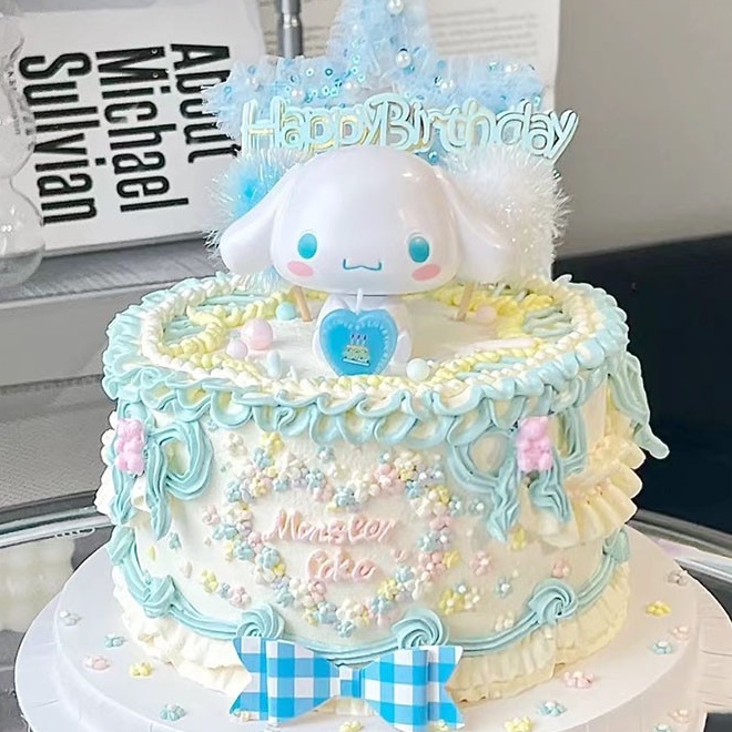 Chú Chó Gui Dog Có Đèn LED Phát Sáng Dùng Để Trang Trí Bánh Kem