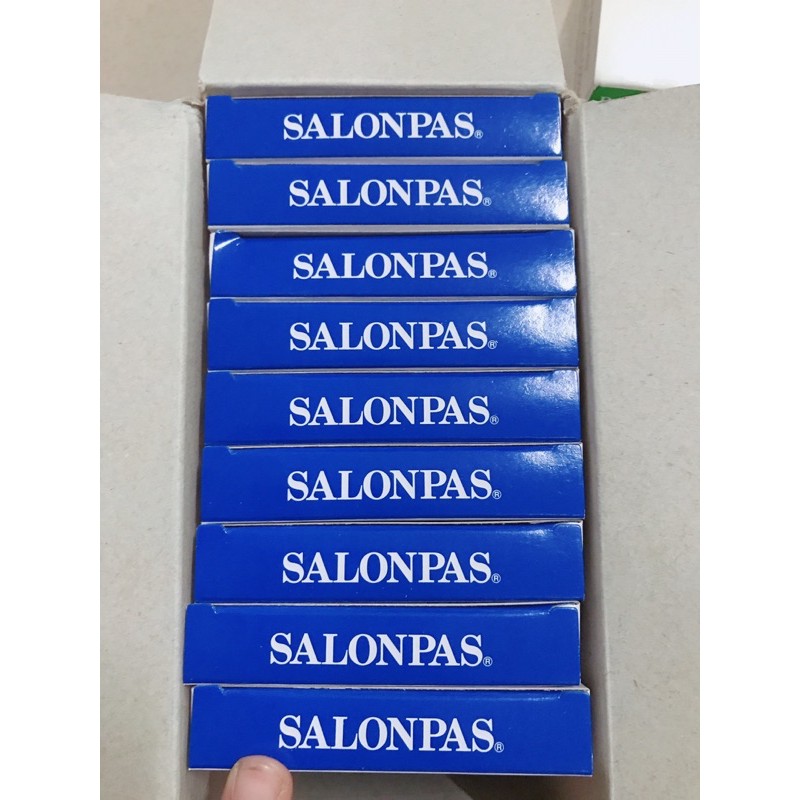 Dán Salonpas giảm đau H/10hộpnho/20 miếng