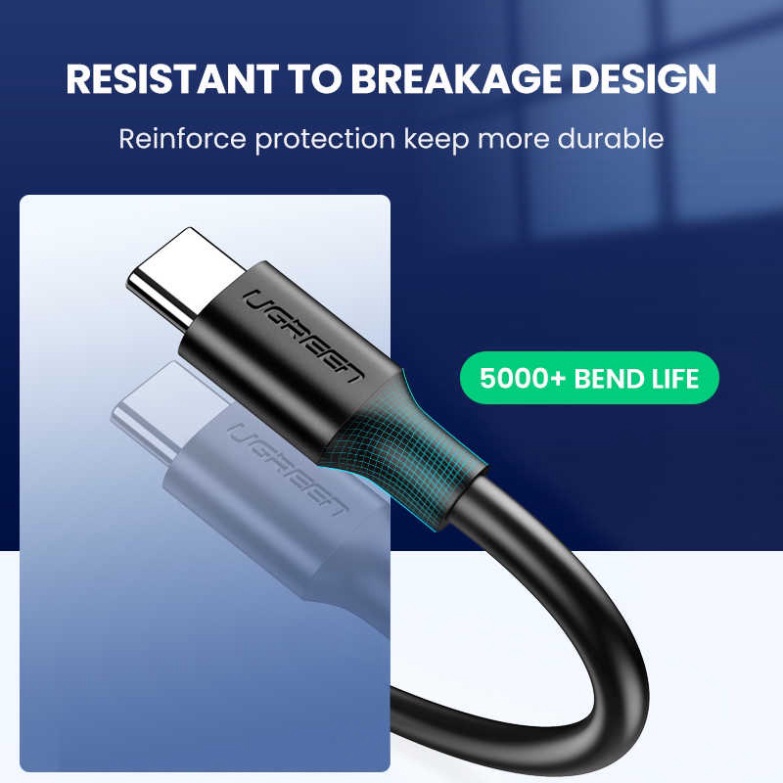Cáp Sạc USB Type C Sang USB 3.0 Ugreen US284 - Hàng Chính Hãng - BH 18 Tháng Đổi Mới