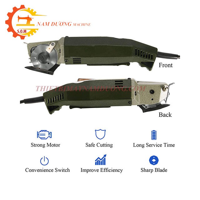 Máy cắt vải cầm tay mini yj 50