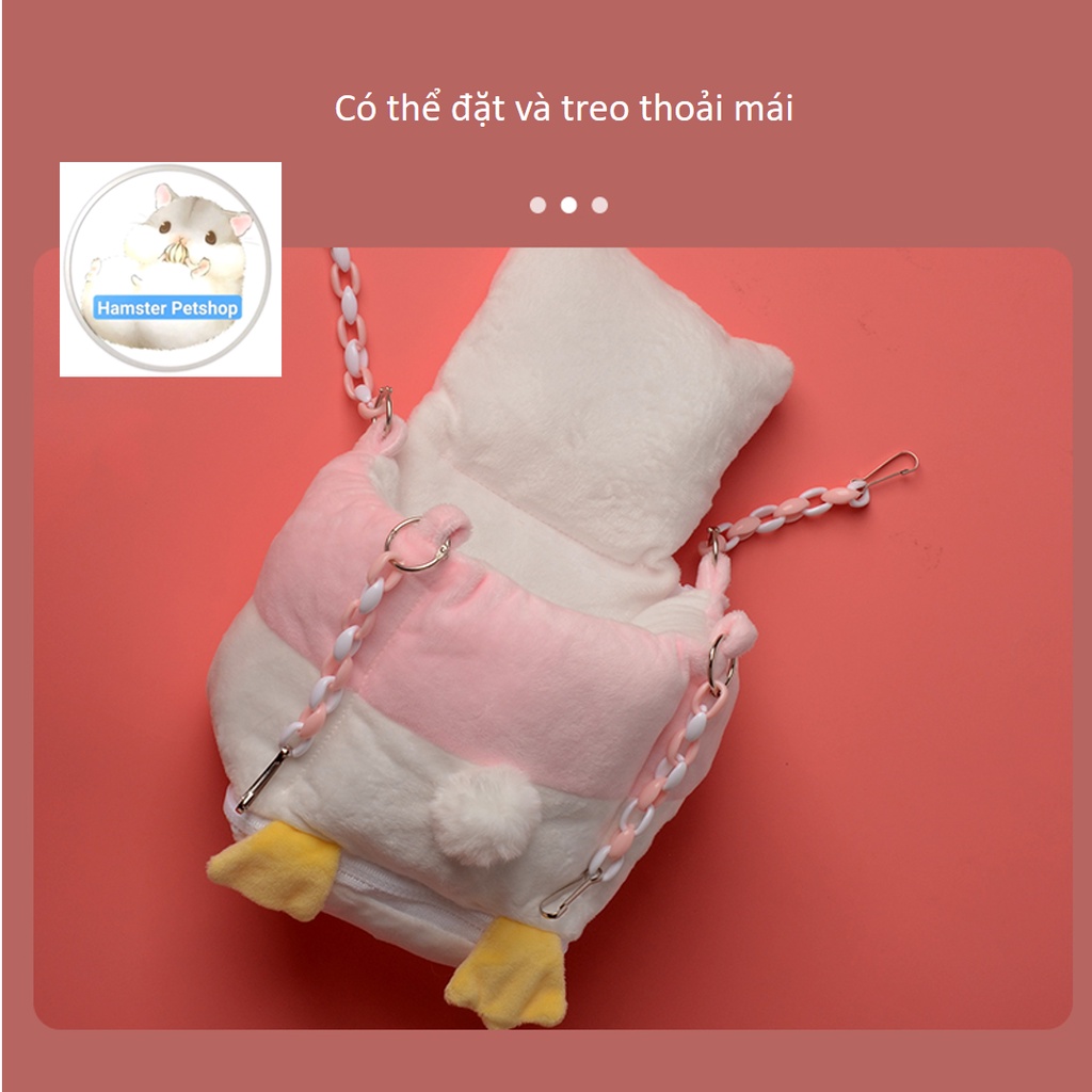 Túi ngủ / Võng treo lồng cho Hamster, Sóc Bay, Sóc Bông, Sóc Đất...
