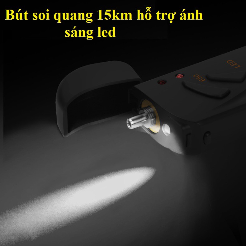 Bút dò lỗi sợi quang SGV 15km sử dụng pin sạc mẫu mới 2019