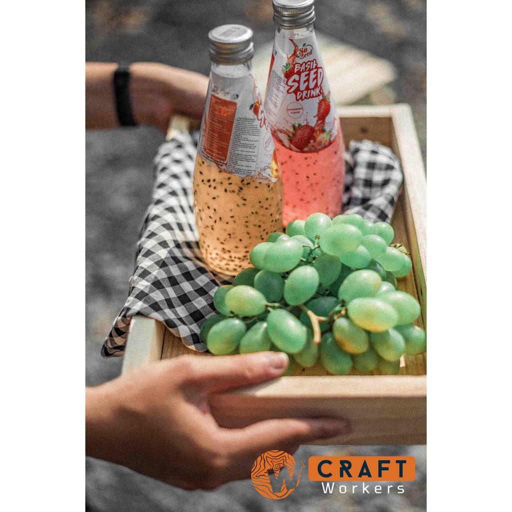 Khay gỗ thông - Quán cà phê - Trang trí