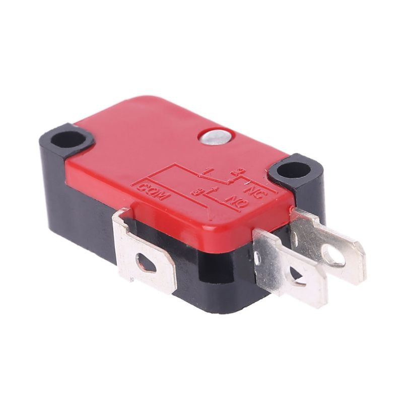 LILY* 5Pcs 250V 16A Safety Micro Limit Switch V-15-1C25 Roller Lever Snap Action