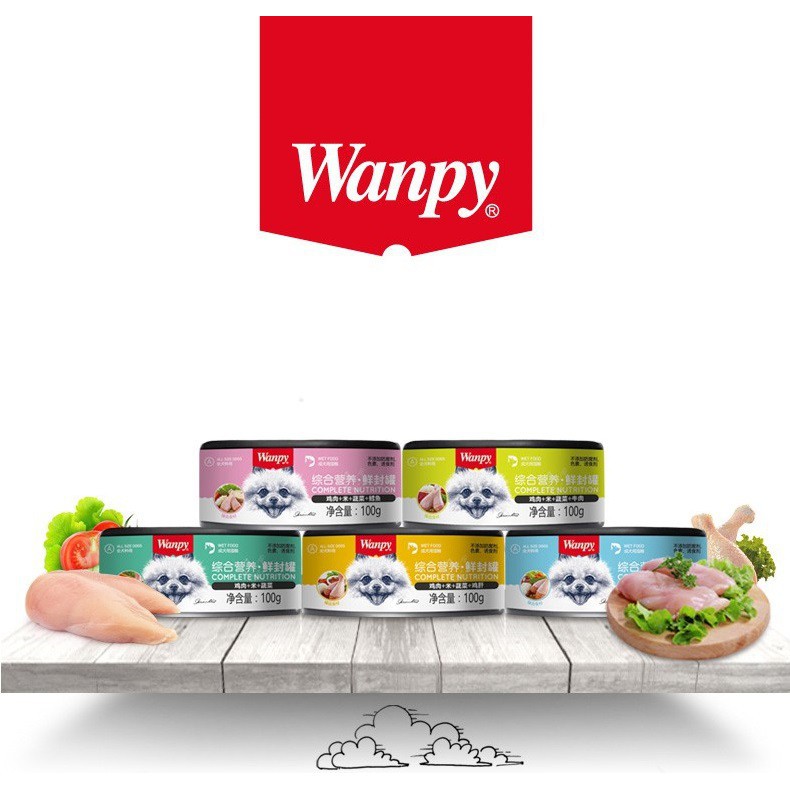 Pate Wanpy 95g Cho Chó Mèo