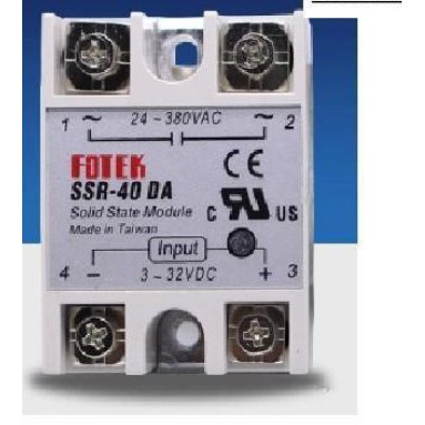 [Giá gốc] Rơ le bán dẫn, Solid State Module SSR - 40DA 40VA 40AA ( Relay Rơ le bán dẫn ) Fotek