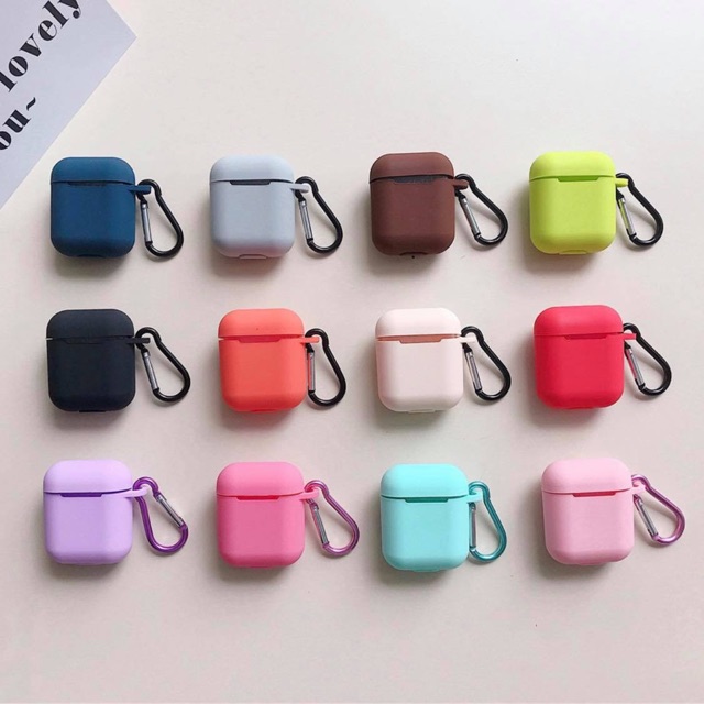 Case Air pods - case silicon sắc màu- RẺ VÔ ĐỊCH