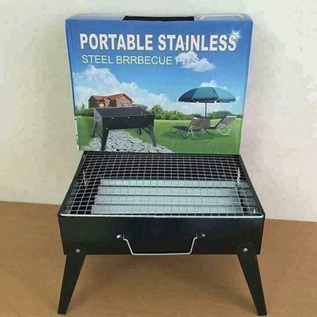 Bếp nướng than hoa vuông  Q[DEAL TỐT]