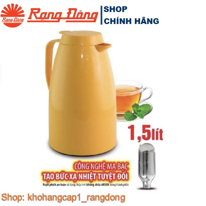 Phích đựng nước nóng 1,5 lít Rạng Đông cao cấp RD 1542N2.E | BigBuy360 - bigbuy360.vn