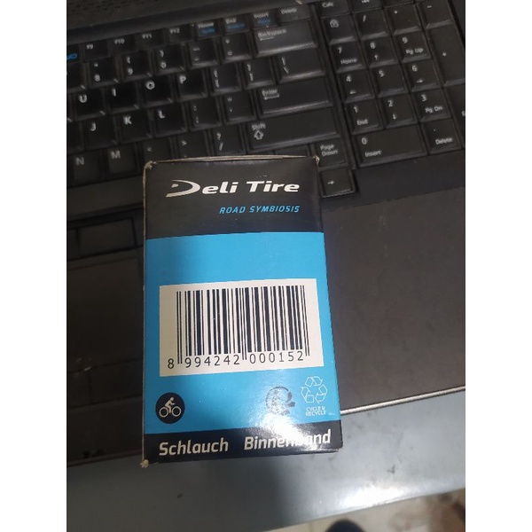 Ruột xe đạp trẻ em Deli Tire Indonesia 14x1.75/2.125 AV35L