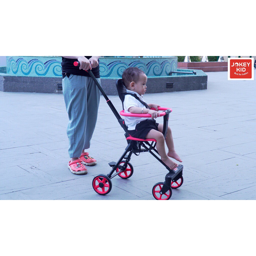 Xe đẩy gấp gọn cao cấp cho bé Jokey J5, xe đẩy em bé đi du lịch siêu gọn nhẹ - Bảo Hành 12 tháng