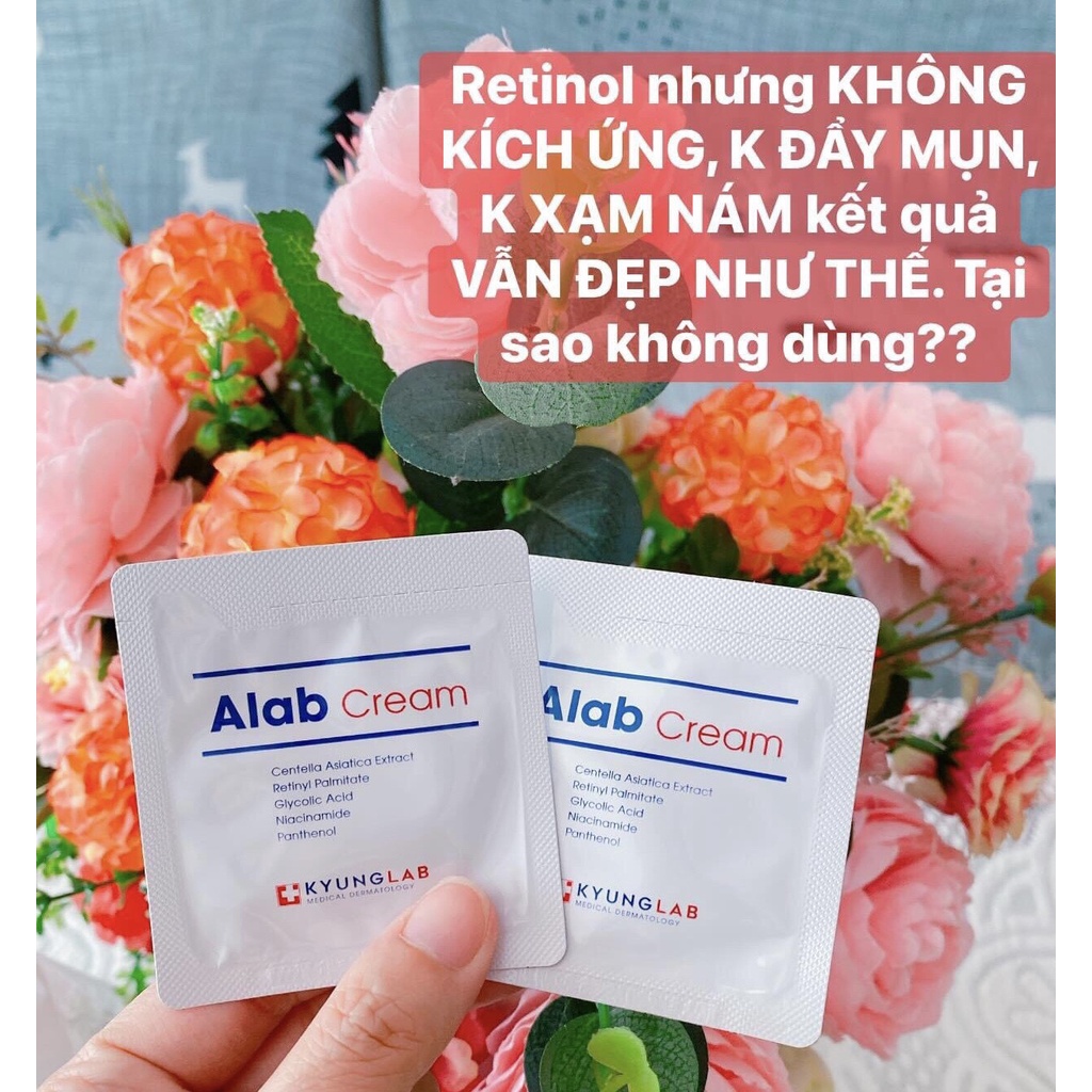 Kem dưỡng Retinol Alab Cream Kyung Lab 30ml thế hệ mới phục hồi dưỡng trắng da ngừa mụn,chống lão hóa xóa thâm nám-Shina