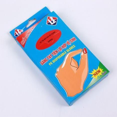 Hộp 100 gang tay linong thực phẩm