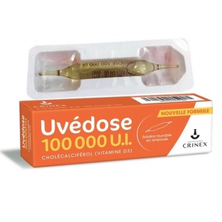 03 2025 D3 liều cao Uvedose 100000 u.i hàng nội địa Pháp