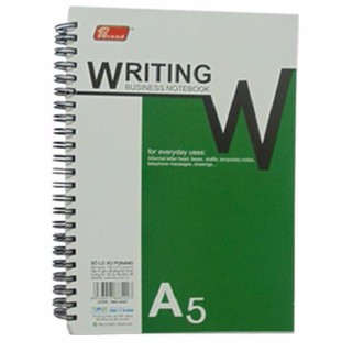 SỔ LÒ XO A5 100 TỜ LỐC 6 CUỐN HOẶC LẺ 1 CUỐN