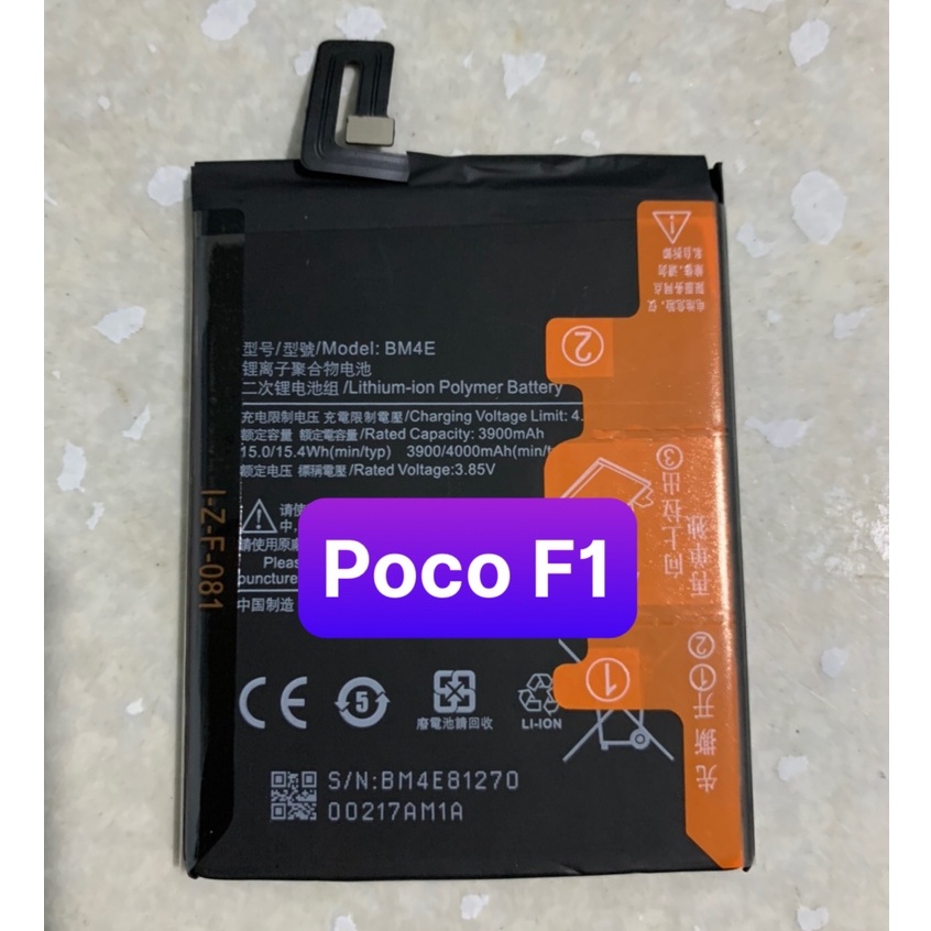 Pin Xiaomi Pocophone F1 / BM4E - 4000mAh (pin zin)