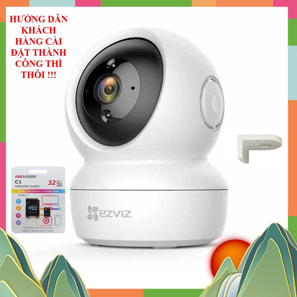 C6N 1080P(2MP) Camera wifi Ezviz (Hỗ trợ cài đặt học online)