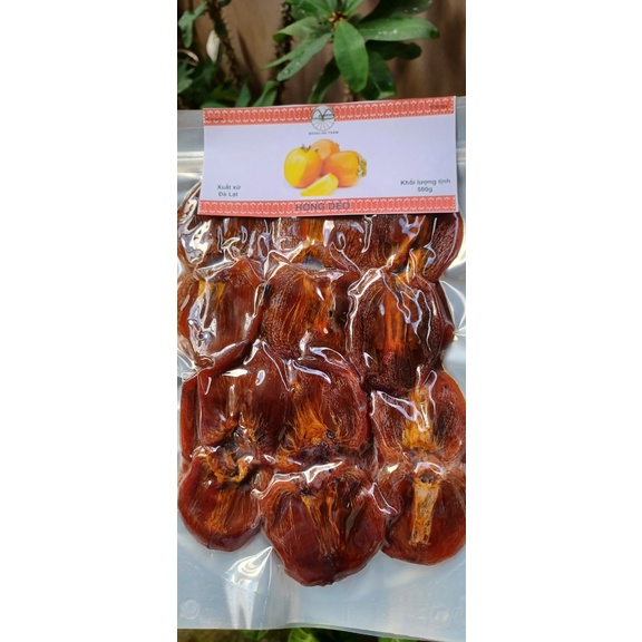 Hồng dẻo Mangline Farm Đà Lạt 1 kg ngọt lịm mềm dẻo ăn là ghiền