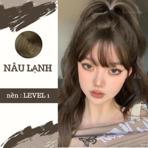 Set màu nhuộm tóc - NÂU LẠNH
