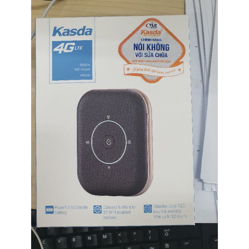 Bộ Phát WiFi 4G LTE Kasda KW9550 chính hãng
