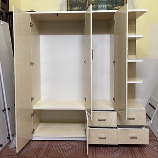 Tủ quần áo có kệ trang trí - Miễn phí vận chuyển lắp đặt