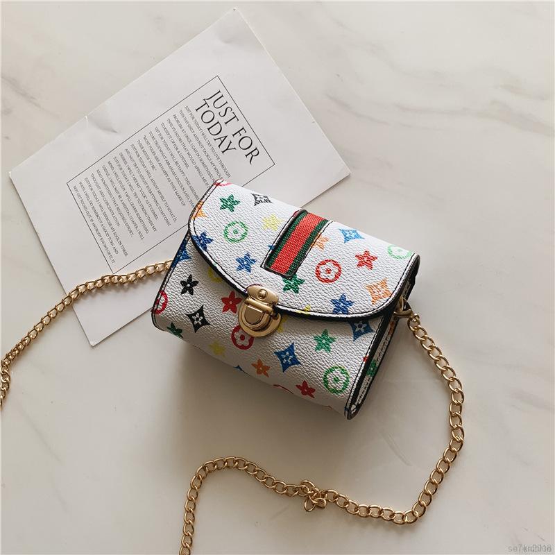 Túi đeo chéo họa tiết xinh xắn cho bé gái