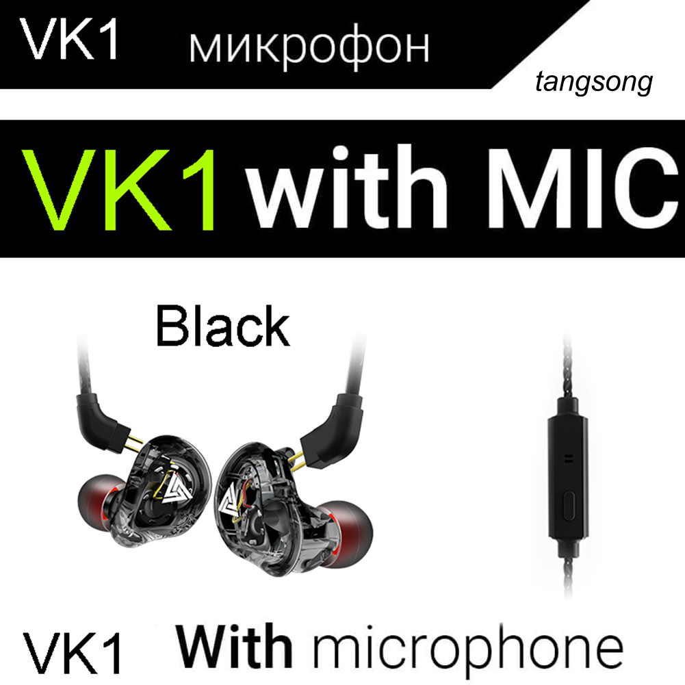 Tai Nghe Thể Thao Hifi Ts-Qkz Vk1 Có Dây Kèm Mic