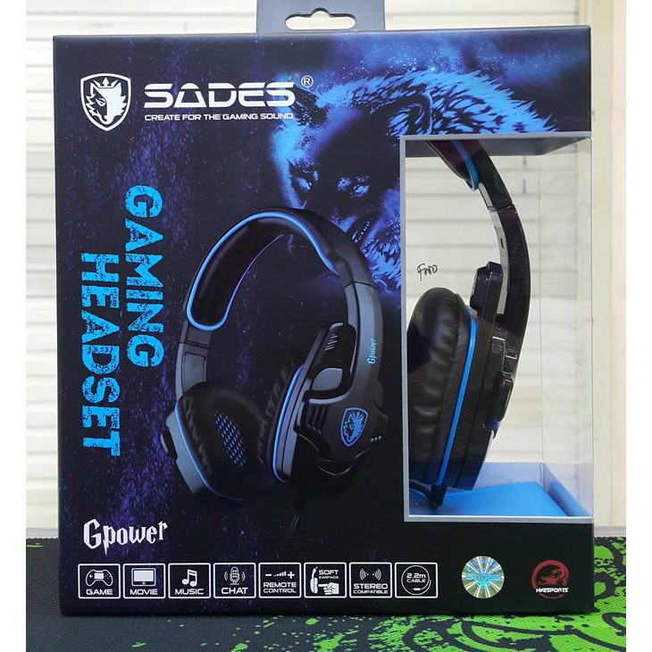 Tai Nghe Gaming Hiệu Sades Gpower Sa-708 / Sa708