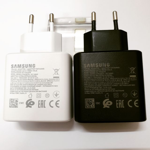 Cóc Sạc Nhanh Samsung 45W Zin Chính Hãng