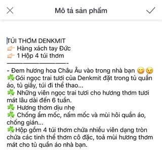 túi thơm denkmit - hàng đức