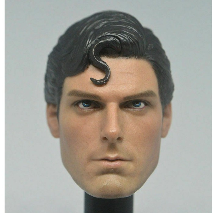 Mô Hình Đầu Nhân Vật Siêu Nhân Christopher Reeve Tỉ Lệ 1/6 12"