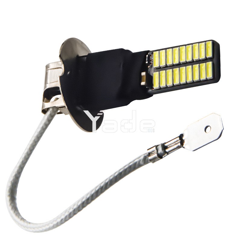 Đèn Led Sương Mù H1 H3 4014 36smd 12-24v Cho Xe Máy