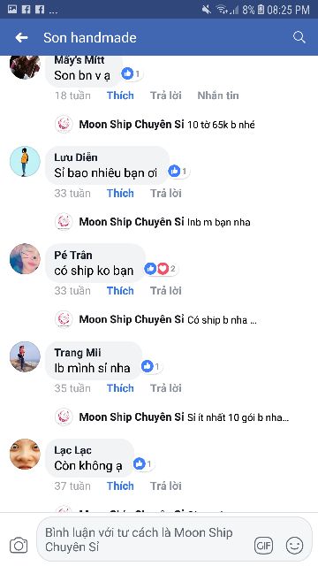 Son giấy cổ trang Moon Ship Handmade | BigBuy360 - bigbuy360.vn