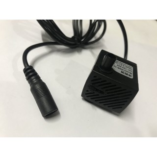 Motor bơm nước DC: 12V - 24V / 0.6 -1.2m / 3W