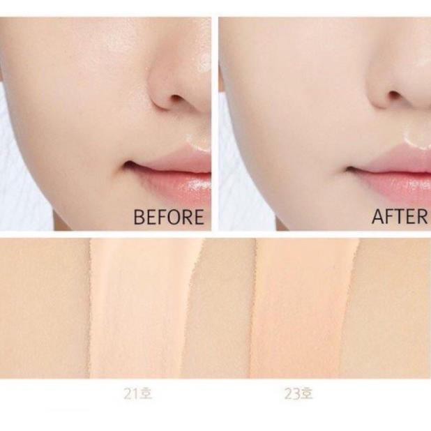 Phấn nước Missha M Magic Cushion SPF 50+ PA+++ Hàn Quốc vỏ hồng [Cam Kết Hàng Chính Hãng]