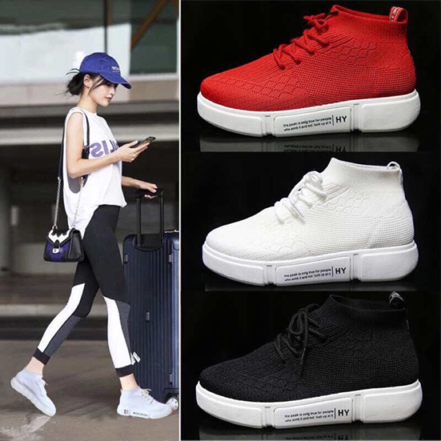 Giầy thể thao cổ chun