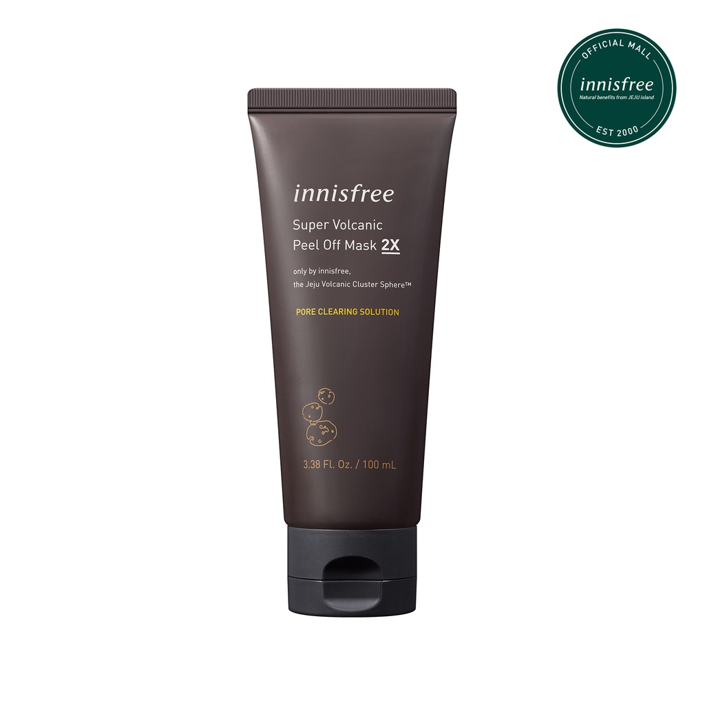 Bộ sản phẩm Siêu mặt nạ chăm sóc lỗ chân lông dạng lột innisfree Super Volcanic Peel Off Mask 2X Set | BigBuy360 - bigbuy360.vn