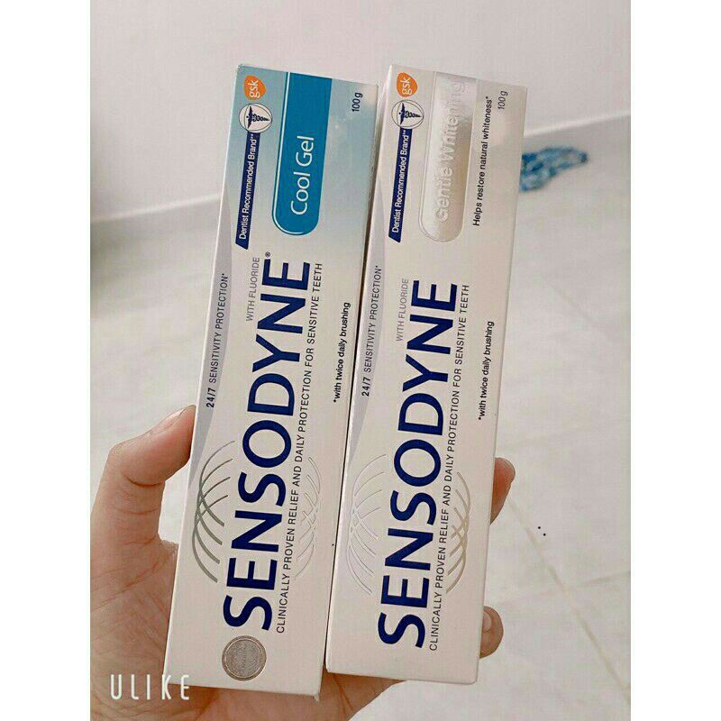 Kem đánh răng Sensodyne chống ê buốt làm trắng răng 100g (Thái Lan)