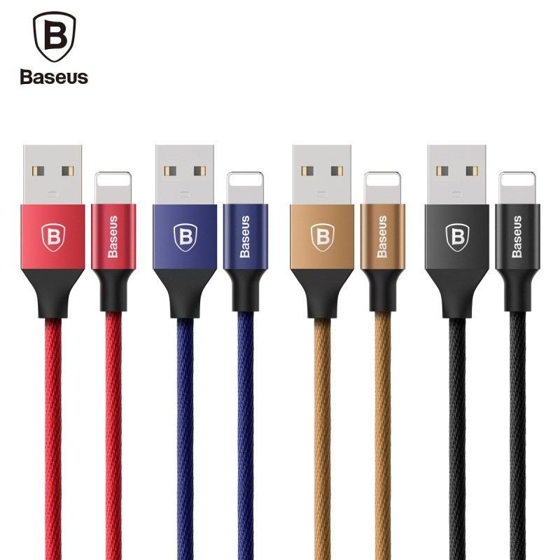 Cáp sạc iPhone dây dù Baseus Yiven dài 3m