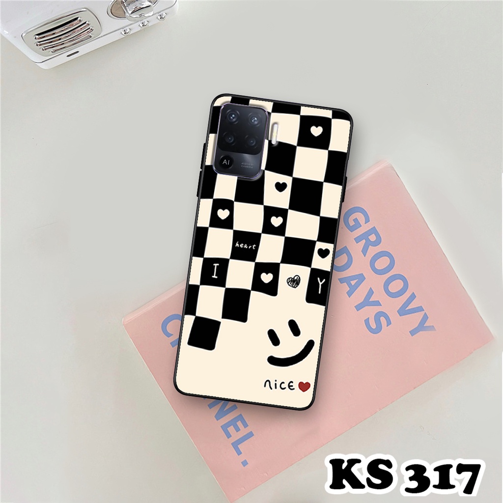 Ốp lưng Oppo A94 - Oppo A94 5G - Ốp in hình họa tiết caro - Chất liệu TPU siêu bền, sang trọng